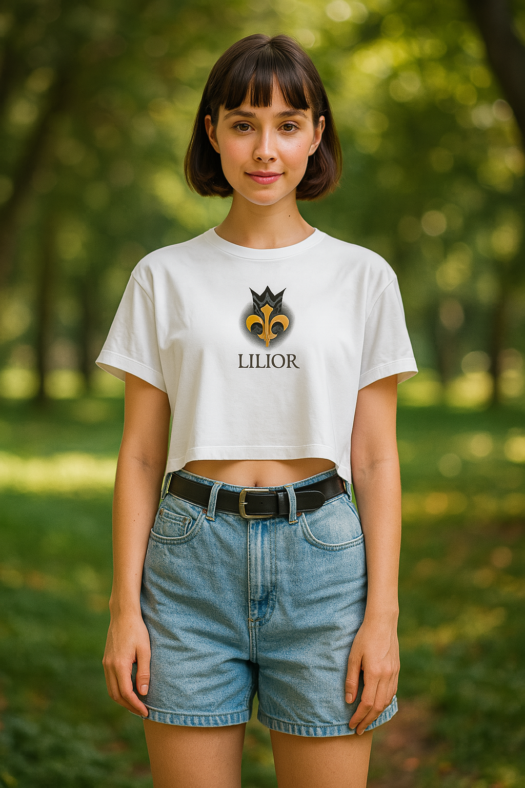 Crop top pour femme LILIOR
